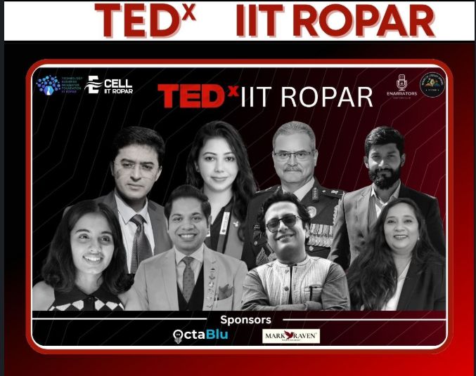 Founder speaks at TEDx IIT Ropar
